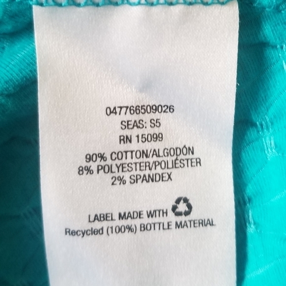 Metaphor Fit and Flare Mini Dress. Teal Blue. Flattering. Size Small. - Picture 5 of 5